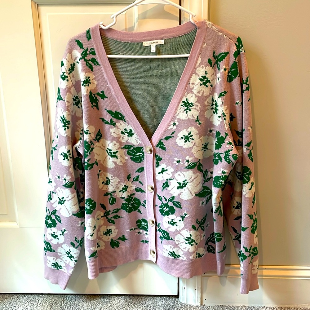Maurice’s cardigan